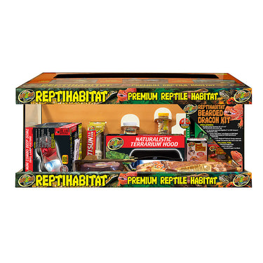 Zoo Med ReptiHabitat Bearded Dragon Terrarium Kit, 20 Gallon